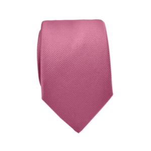 Warm roze effen stropdas – Jonghart effen stropdas in roze — J100.116