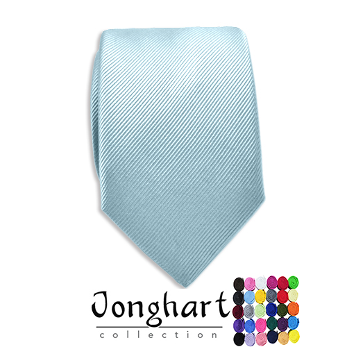 Jonghart lichtblauwe effen stropdas Lichtblauwe effen stropdas – Jonghart lichtblauwe effen stropdas